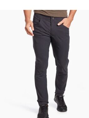 KUHL Mens Renegade Rock Hiking Pant Ink Black Size 42 x 34